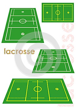 Lacrosse fields set.