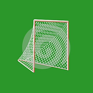 Lacrosse goal.