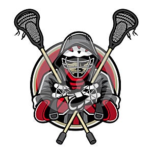 Lacrosse Mascot