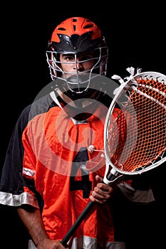 Lacrosse Player