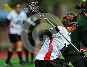 Lacrosse player 3 photo