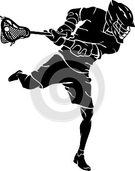 Lacrosse Player, Aim Goal