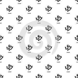 Lactobacilli pattern seamless vector