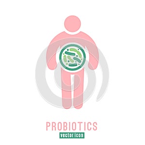 Lactobacillus Probiotics Icon