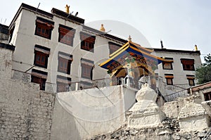 Ladakh (Little Tibet) - Spituk monastery in Leh