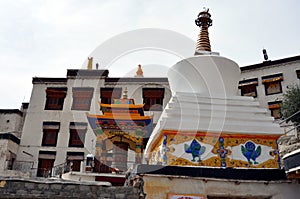 Ladakh (Little Tibet) - Spituk monastery in Leh