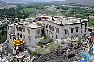 Ladakh (Little Tibet) - Spituk monastery in Leh