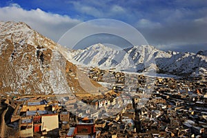 Ladakh sunset landscape