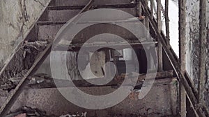 Ladder at Fort Worden military bunker