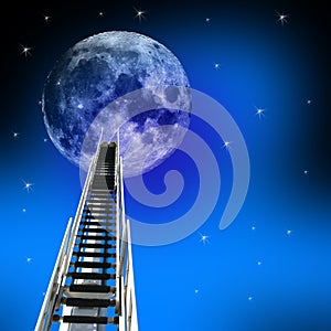 Ladder Up to the Moon