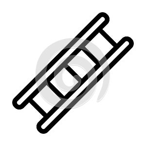 Ladder Vector Thick Line Icon For Personal And Commercial Use