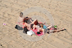 Ladies on the Beach