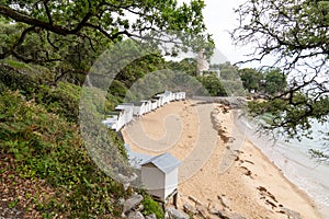 Ladies Beach french plage des Dames in Noirmoutier en l`Ile island