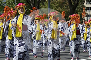 Autumn celbration at Nagoya Festival, Japan