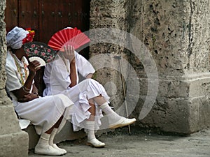 Ladies in cuba photo