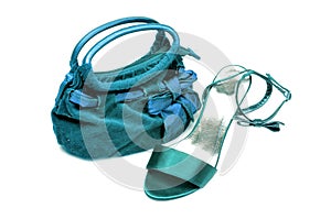 Ladies purse and sandle