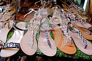 Ladies sandals photo