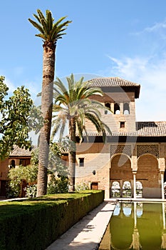 Ladies Tower at the Alhambra in Granada