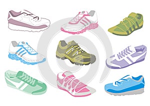 Ladies training shoes