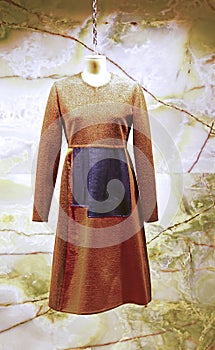 Ladies winter fashion gown