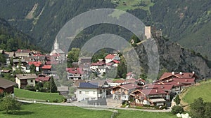 Ladis - village in the austrian alps, Austria