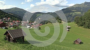 Ladis - village in the austrian alps, Austria