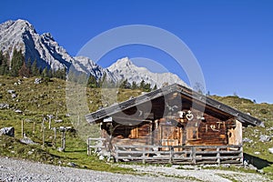 Ladizalm in Karwendel mountains