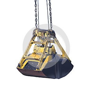 Ladle crane with coal