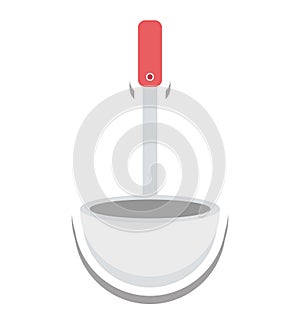 Ladle Isolated Vector Icon editable