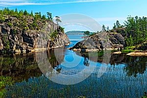 Ladoga lake