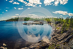 Ladoga lake