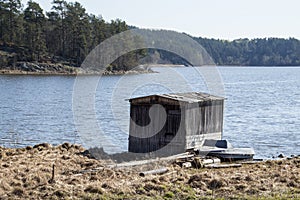 Ladoga lake in Karelia