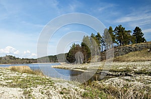 Ladoga lake in Karelia