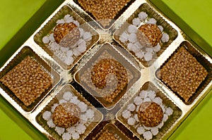 Ladoos and sweets made of sesame and jaggery for Makar Sakranti festival