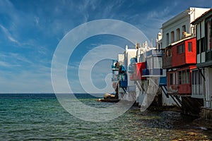 Ladscape Exposure of Myknos restaurante