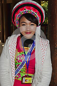 Lady of the Bai Minority, China