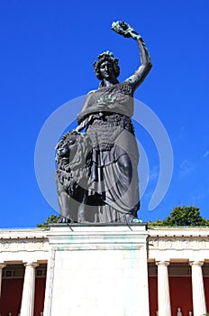Lady Bavaria Statue Munich