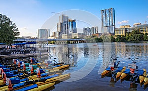 Lady Bird Lake Downtown, Austin, Texas