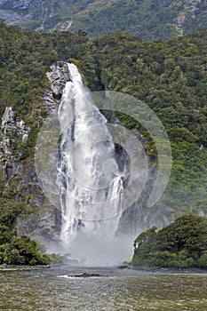 Lady Bowen Falls, Milford Sound, New Zealand