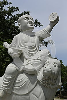 Lady Buddha Sanctuary in danang in Vietnam