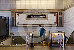Times square subway station