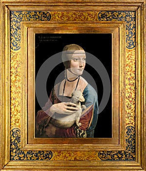 The Lady with the Ermine (Cecilia Gallerani) by Leonardo da Vinci