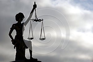 Lady Justice freed under the sky