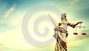 Lady Justice moral judicial system photo