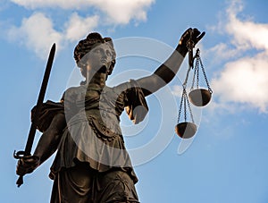 Lady Justice Sculpture