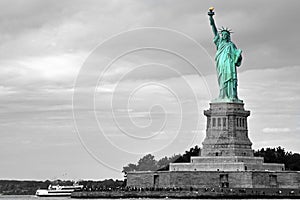 Lady Liberty - Color Emphasis