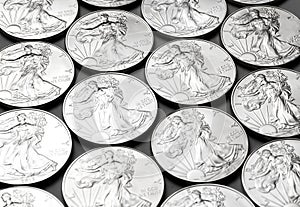 Lady Liberty Silver Coins