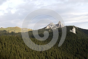 Lady`s rocks in romania