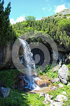 Lady's Waterfall, Bucegi - Cascada Doamnei, Bucegi