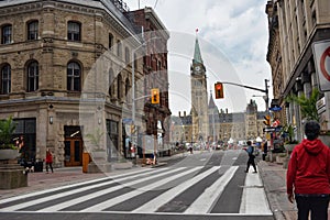 Canadian parliament hill building Ottawa